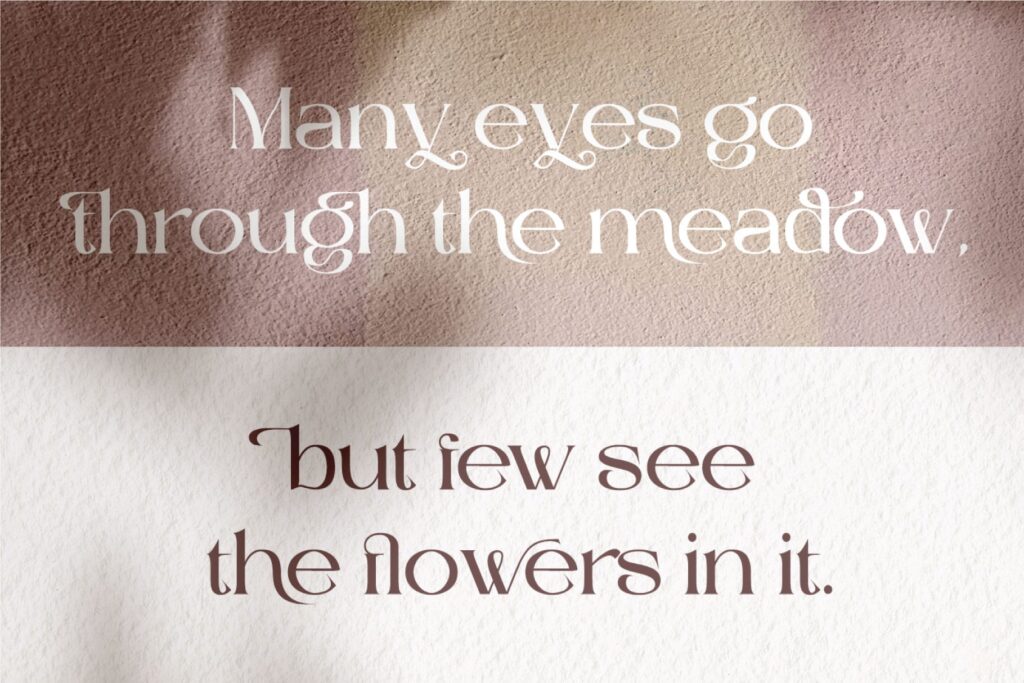 Cavas Modern Elegant Font gallery image
