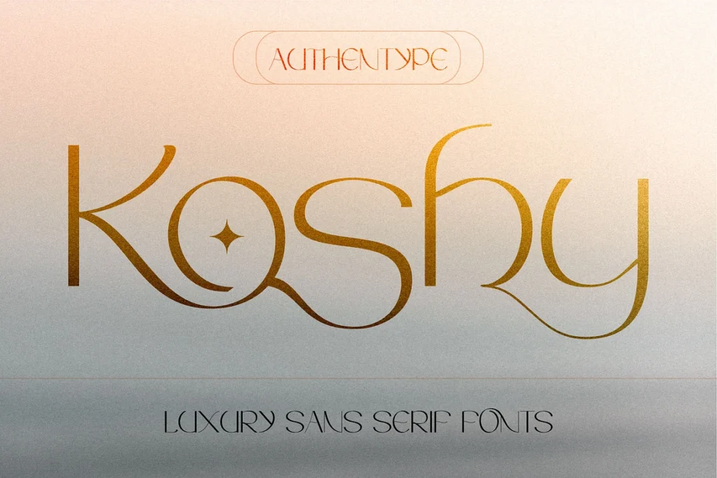 Koshy Refined Luxury Sans Serif gallery image