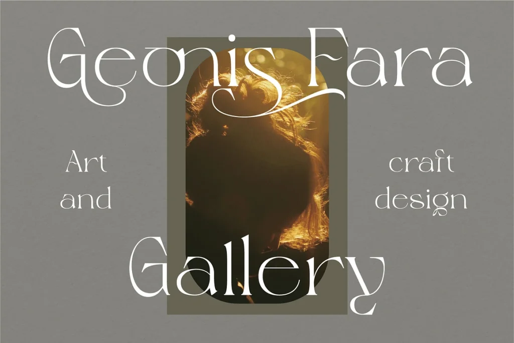 Magero Luxury Font gallery image