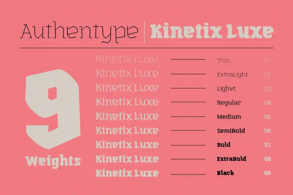 Kinetix Luxe is a precision-engineered display family