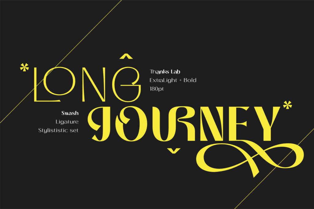 Thanks Lab - Futuristic Soft Font
