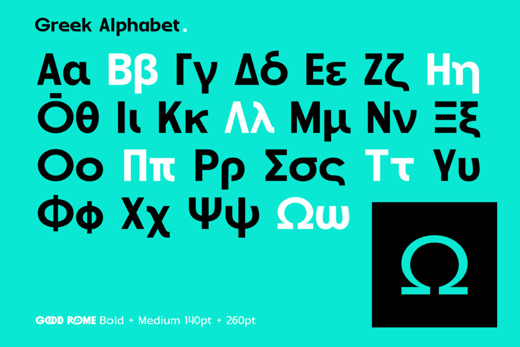 Good Rome - The Future of Sans Serif