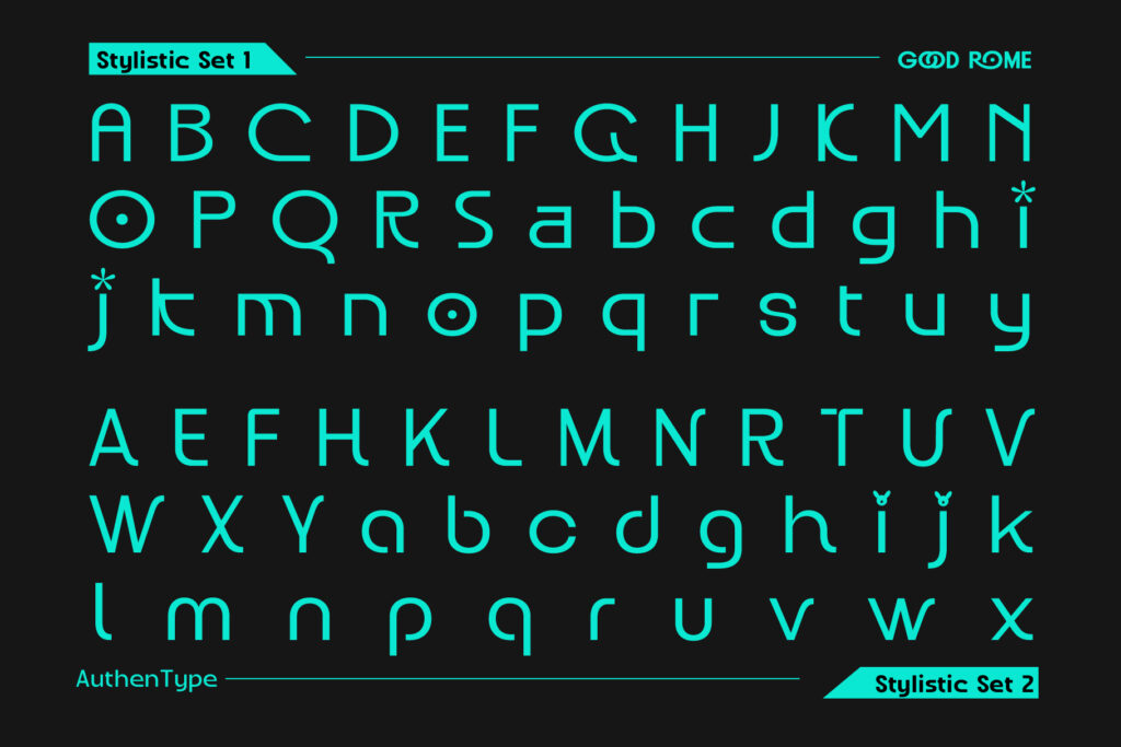 Good Rome - The Future of Sans Serif