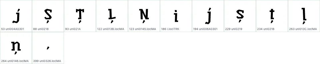 Kinetix luxe SemiBold LOCL preview page 1