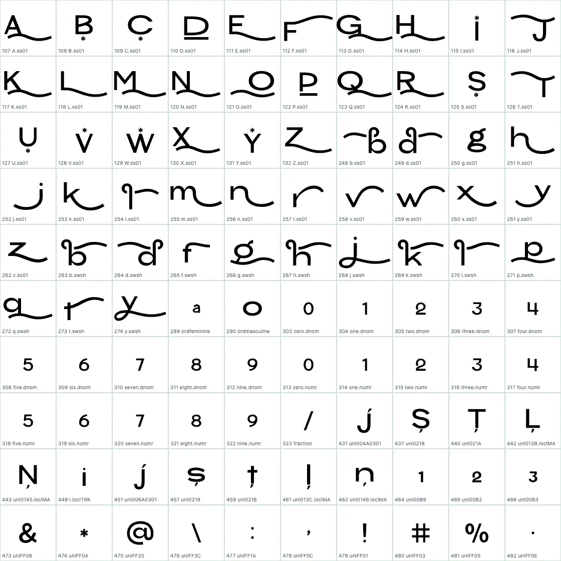 Chekos Bold AALT preview page 1