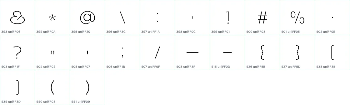 Honick ExtraLight FWID preview page 1